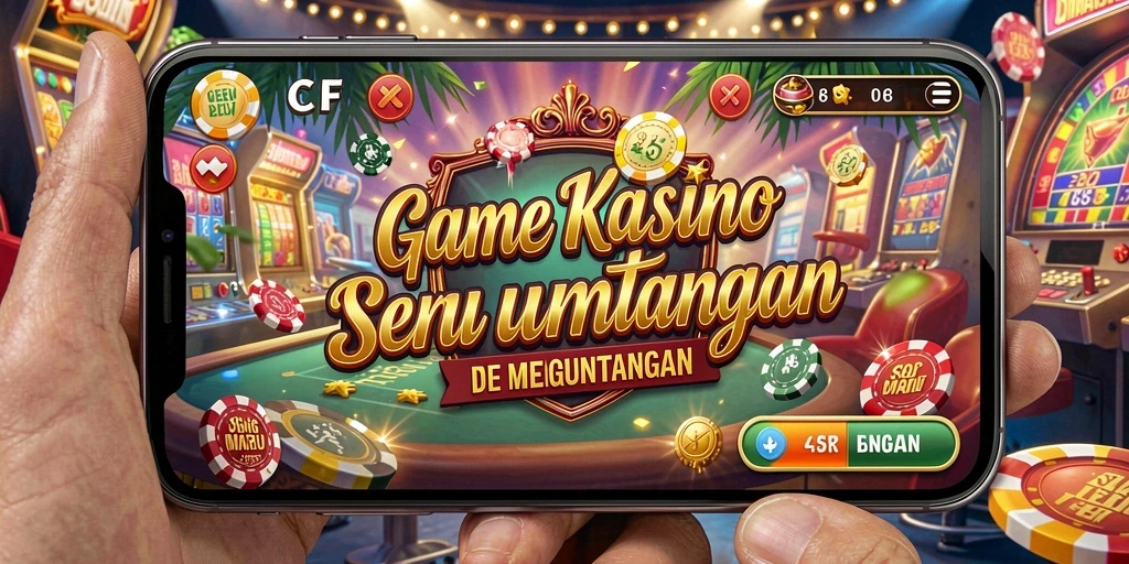 Screenshot utama 6CF menampilkan gameplay Kasino yang seru dan mengasyikkan.