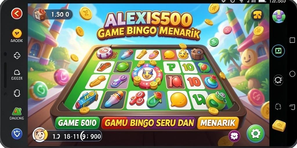 Tampilan gameplay Bingo yang menarik dari ALEXIS500