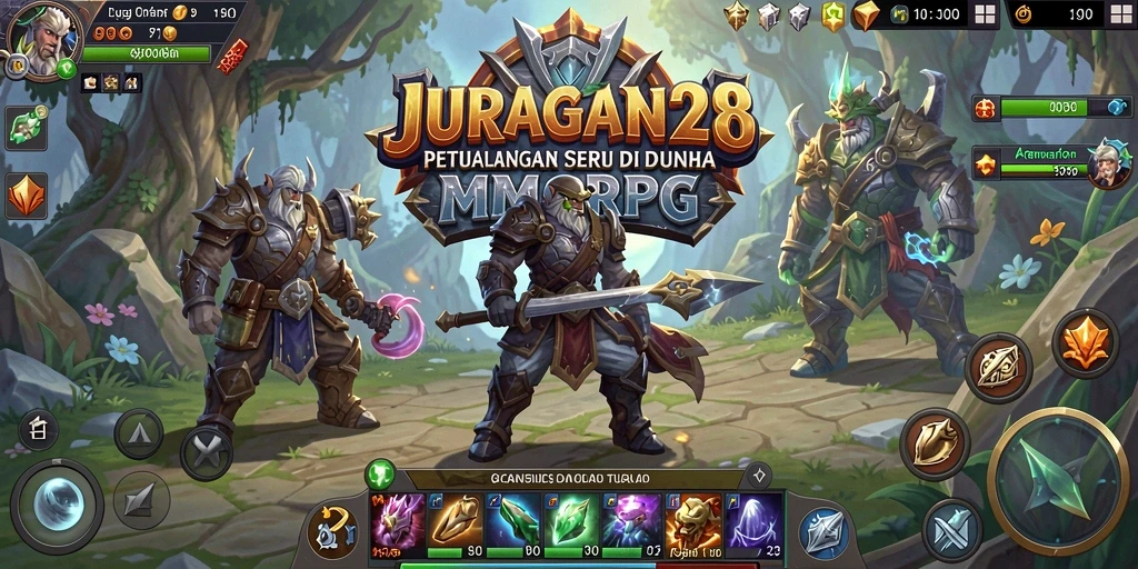 Tampilan menarik dari gameplay JURAGAN28 yang seru dan mendalam.