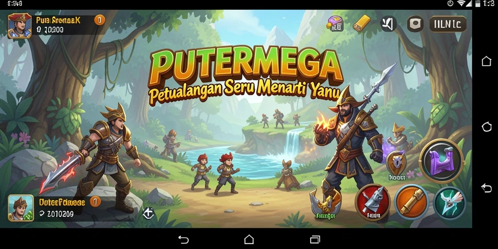 Gameplay seru dan pemandangan menakjubkan di PUTERMEGA.